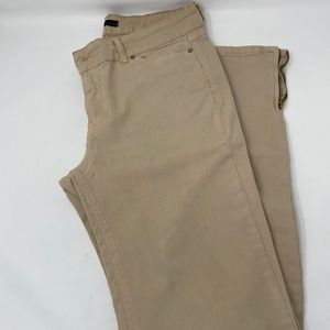 Jeans Zara size 6 beige slim fit